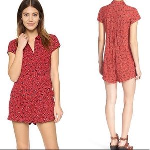 Free People Debby Dot Romper